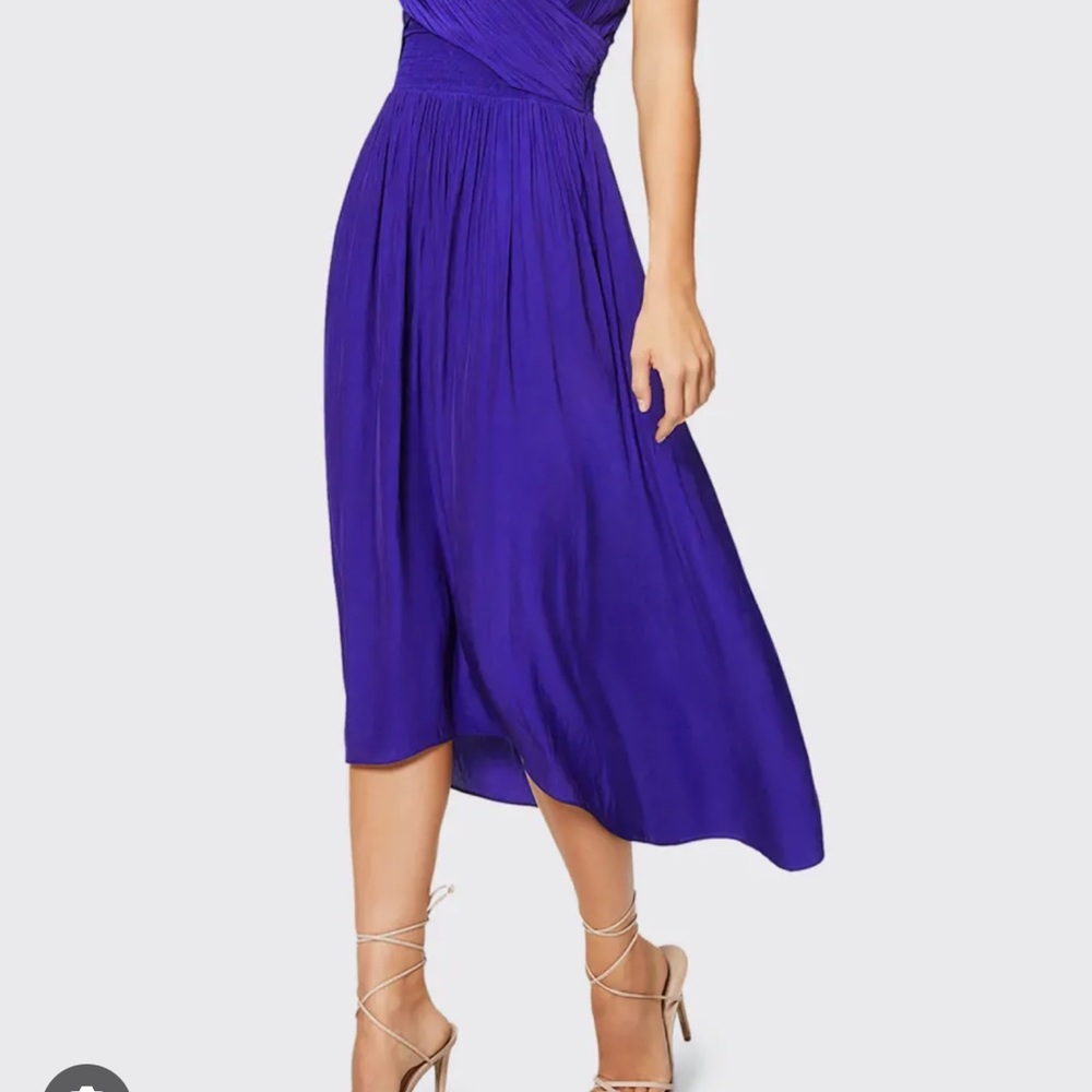 Ramy Brook Vibrant Blue Midi Dress
